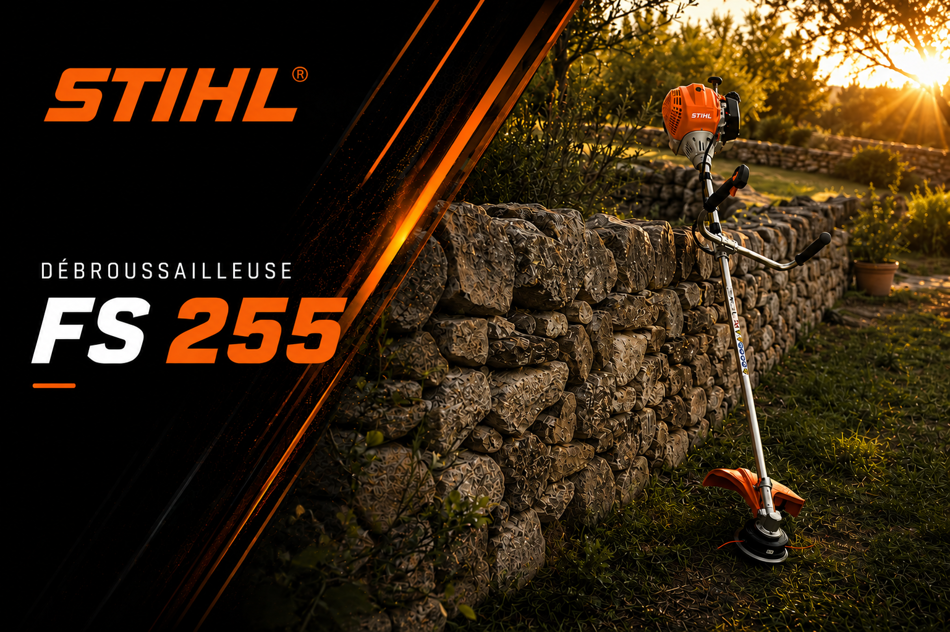 Profitez de la Promotion sur la nouvelle Débroussailleuse Professionnelle FS 255 STIHL